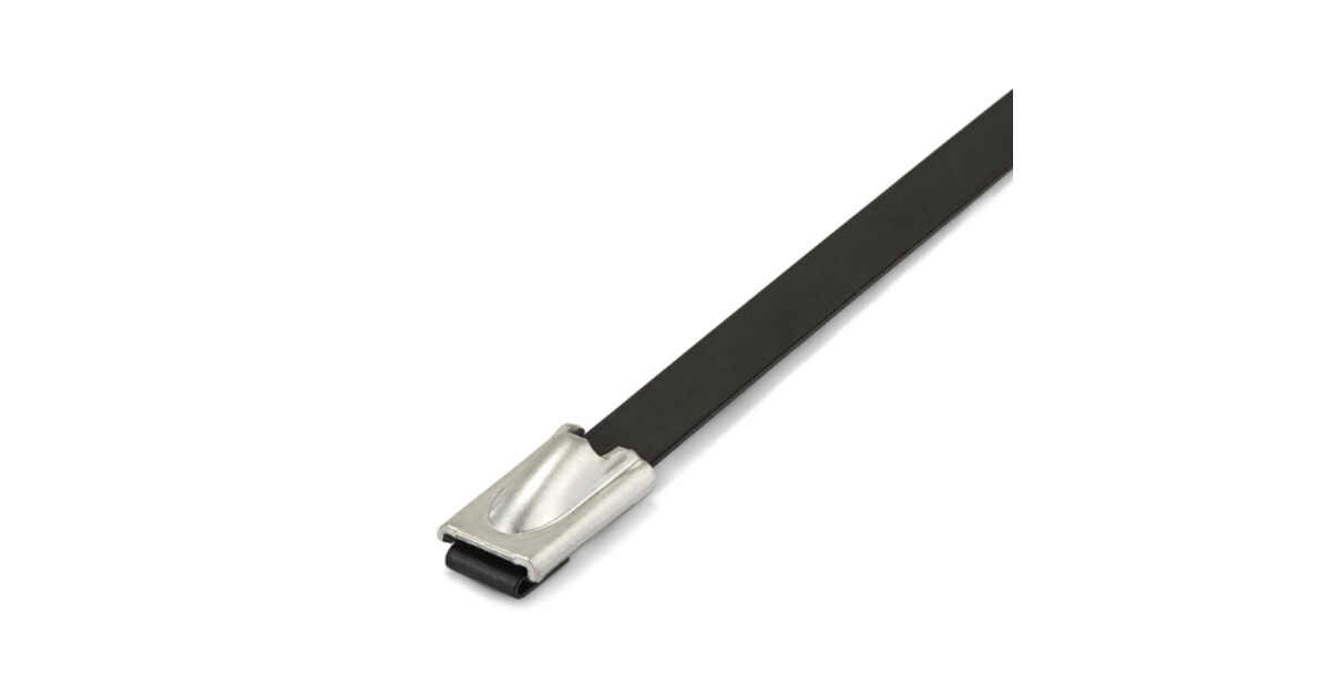 Kabelbinder 840 x 7,9 mm zwart (gecoat) (TRI850MX-COAT)